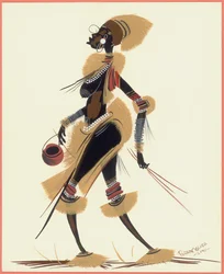 The Return of a Woman, 2010 (olja på papper)